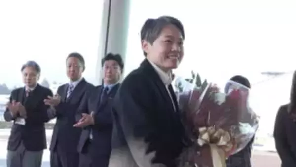 「確実なデータを元に」　町初の女性町長