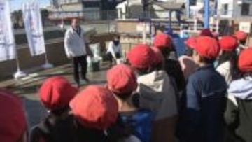 「災害井戸」の役割学ぶ　小学校で防災授業