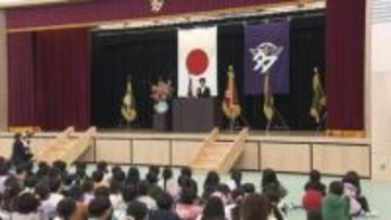 子供たちと作ったAI校歌とともに　「多度学園」開校