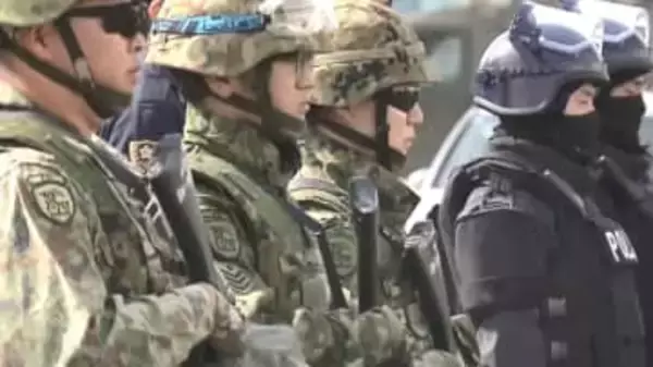 警察と自衛隊が共同でテロ対策訓練　三重・津市