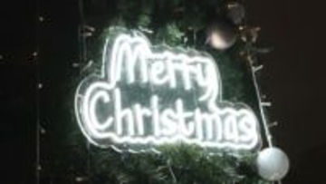 四日市市で初のクリスマスマーケット　プロジェクションマッピングも