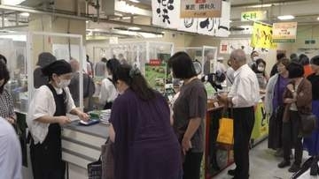 松菱で「全国うまいもん博」開幕　大分の唐揚げや宮城のずんだ餅など