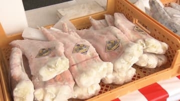 カニや数の子　海産物などがお値打ち　年末大売り出し