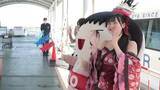 「乗船無料引換券もプレゼント　「ゴーちゃん」と「知多娘。」が船旅の魅力をPR」の画像1