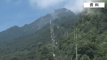 下山中に滑落か　60代男性が死亡