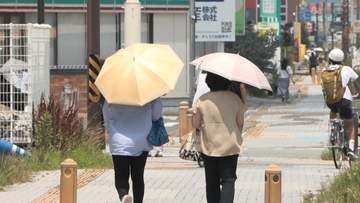 桑名で38.6度　全国最高　17日も「警戒アラート」