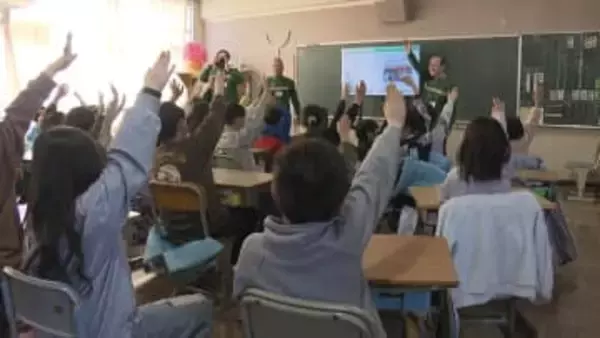 「てまえどり」など　環境への取組伝える出張授業　三重・名張市