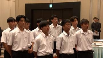 四日市工業テニス部が全国準優勝　OB会が祝う会を開催