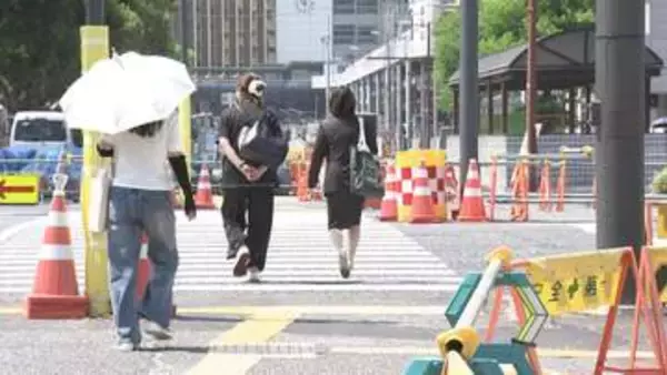 桑名で36.8℃　三重県内6地点で猛暑日　26日も熱中症警戒アラート発表