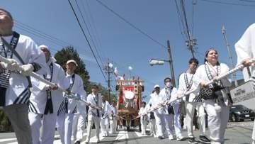 伊勢神宮内宮の別宮　瀧原宮で御木曳　親子三代へ受け継ぐ祈り