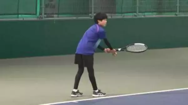 小中テニス県No.1決める「AVEX CUP」　スピードラリーや強烈サーブ魅せる