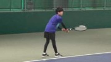 小中テニス県No.1決める「AVEX CUP」　スピードラリーや強烈サーブ魅せる