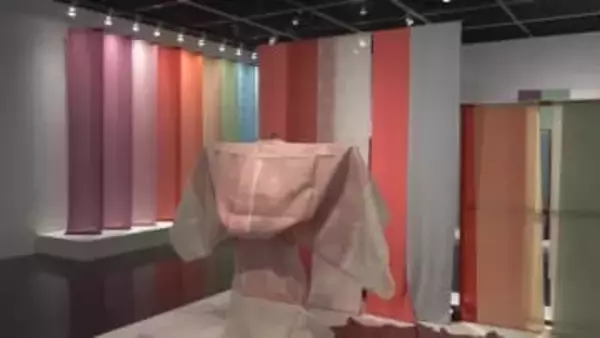 天然染料が生む日本の色「植物染め」　源氏の色彩世界を再現した作品など110点が展示