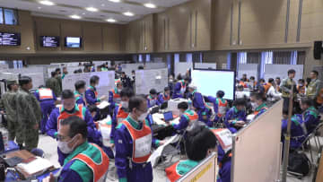 複合災害を想定　図上訓練で対応確認　三重県