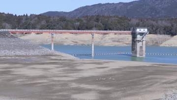 三重用水の貯水量減少で節水強化　農業・工業用水40％に