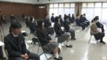 地元就職の優秀高校生を表彰　勤労意欲と地元定着へ