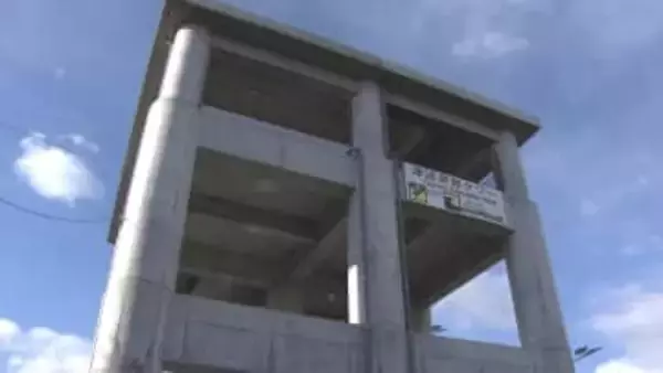 市内で初となる電動式階段昇降機設置　津波避難タワー完成