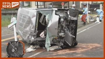 【続報】仙台・若林区の交差点で事故 軽自動車を運転していた男性死亡 ＜宮城＞