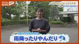 「「雨が降ったりやんだり」8月27日(木)午前11時半時点の宮城県の天気予報」の画像1
