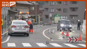 国道45号で70代の女性が乗用車にはねられ、意識不明の重体  宮城・気仙沼市