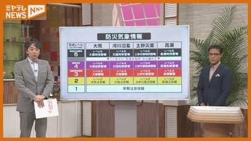 【気象予報士と解説】『台風6号』と5月に運用スタートした新『防災気象情報』