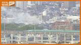 「【続報】若林区2階建て共同住宅の火事は鎮火　住人の50代男性が搬送されるも命に別条なし〈仙台〉」の画像1