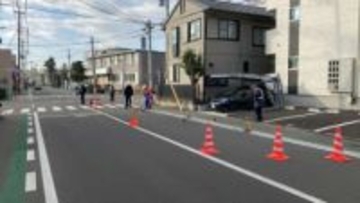 速報・ひき逃げで犯人逃走中か　倒れていた女性は意識不明の重体〈仙台市〉