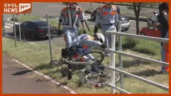 下り坂で自転車が電柱に衝突 高校生（17）が意識不明 ヘルメット未着用 宮城・仙台市