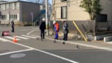 続報・ひき逃げで犯人逃走中か　はねられた高齢女性は一時、意識不明の重体もその後、意識回復〈仙台市〉
