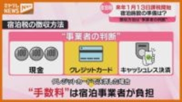 【宿泊税】まもなく課税開始、宿泊事業者 準備に追われる宿泊事業者…“徴収方法”に頭悩ませる（宮城）