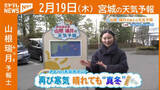 「『再び寒気　晴れても“真冬”』 19日(木)宮城の天気」の画像1