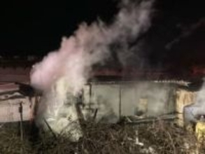 建築会社の作業小屋が燃える火事 けが人なし（宮城県・大和町）