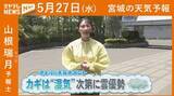 「“カギは湿気 次第に雲優勢” 27日(水)宮城の天気」の画像1