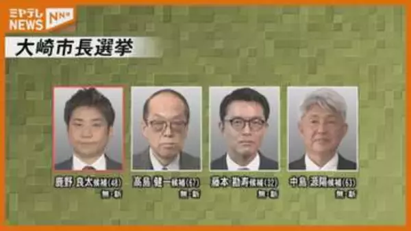 【大崎市長選挙】候補者アンケート 鹿野良太候補（48）