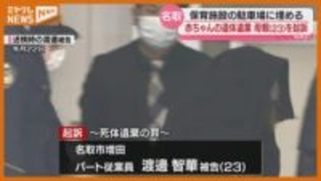 「間違いない…」生後間もない男の赤ちゃんの遺体を駐車場に遺棄か、母親（23）を起訴（宮城・名取市）
