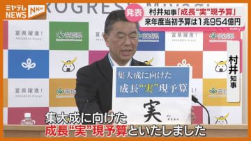 「“富県宮城”という大きな果実を実らせる」2026年度当初予算は一般会計1兆954億円（宮城県）