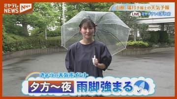 “夕方～夜 雨脚が強まる” 2日(木) 宮城の天気