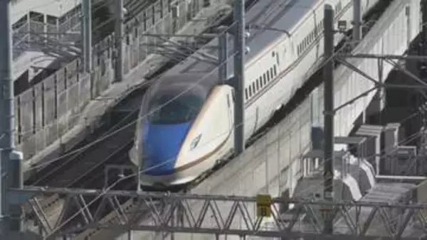 【速報】北陸新幹線が運転再開 ビニール引っ掛かり一時見合わせ