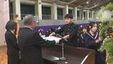 「金沢市の中学校で卒業式 2025年度の石川県内の中学校では8927人が卒業」の画像1