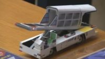 ANAの若手社員 能登復興願い商品化 日本航空高校石川時代に培った設計技能を活用しペーパークラフトに