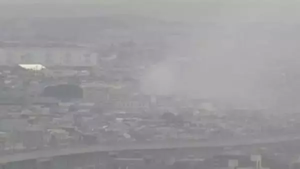 【速報】石川・白山市の工場で火事 トラック荷室製造の「トランテックス」周囲に煙充満
