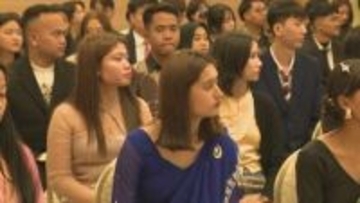 ミャンマーなど12か国から留学生198人が介護・観光の専門知識習得へ 金沢の専門学校で入学式