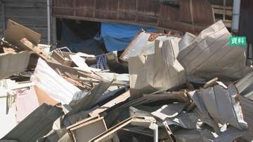 震災の公費解体を不法投棄 コンクリートや畳など5380キロを道路に  62歳の男を逮捕「分別が煩わしかった」