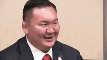 元横綱・白鵬が石川県の観光大使に 「相撲王国の観光大使は重い責任」と話し意欲