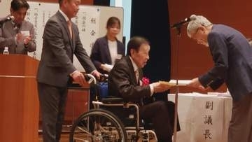百万石行列のテーマ曲「あゝ前田利家公」作曲・乙田修三さんに日本作曲家協会が永年会員表彰 93歳の今も弟子へレッスン