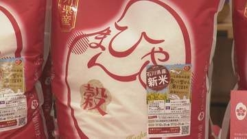 「思わず手が出た」石川県産ブランド米・ひゃくまん穀　新米価格は2025年の４割近く安く
