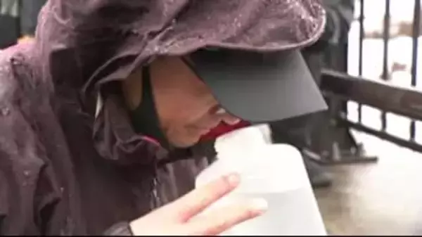 石川・白山市の手取川での油混入で再調査 また油のにおいを確認 県は混入の原因特定を進める