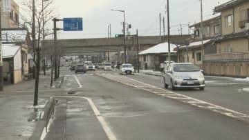 96歳の男性が車にはねられ死亡 横断歩道のない道路を横断 石川県小松市の市道
