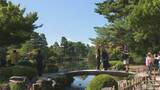 「旧盆に「兼六園」無料開園始まる 厳しい暑さに涼を求めて 日本最古の噴水」の画像1