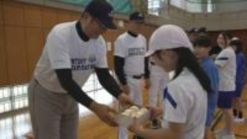 被災地能登の子どもたちとふれあい、心をつなぐキャッチボールプロジェクト